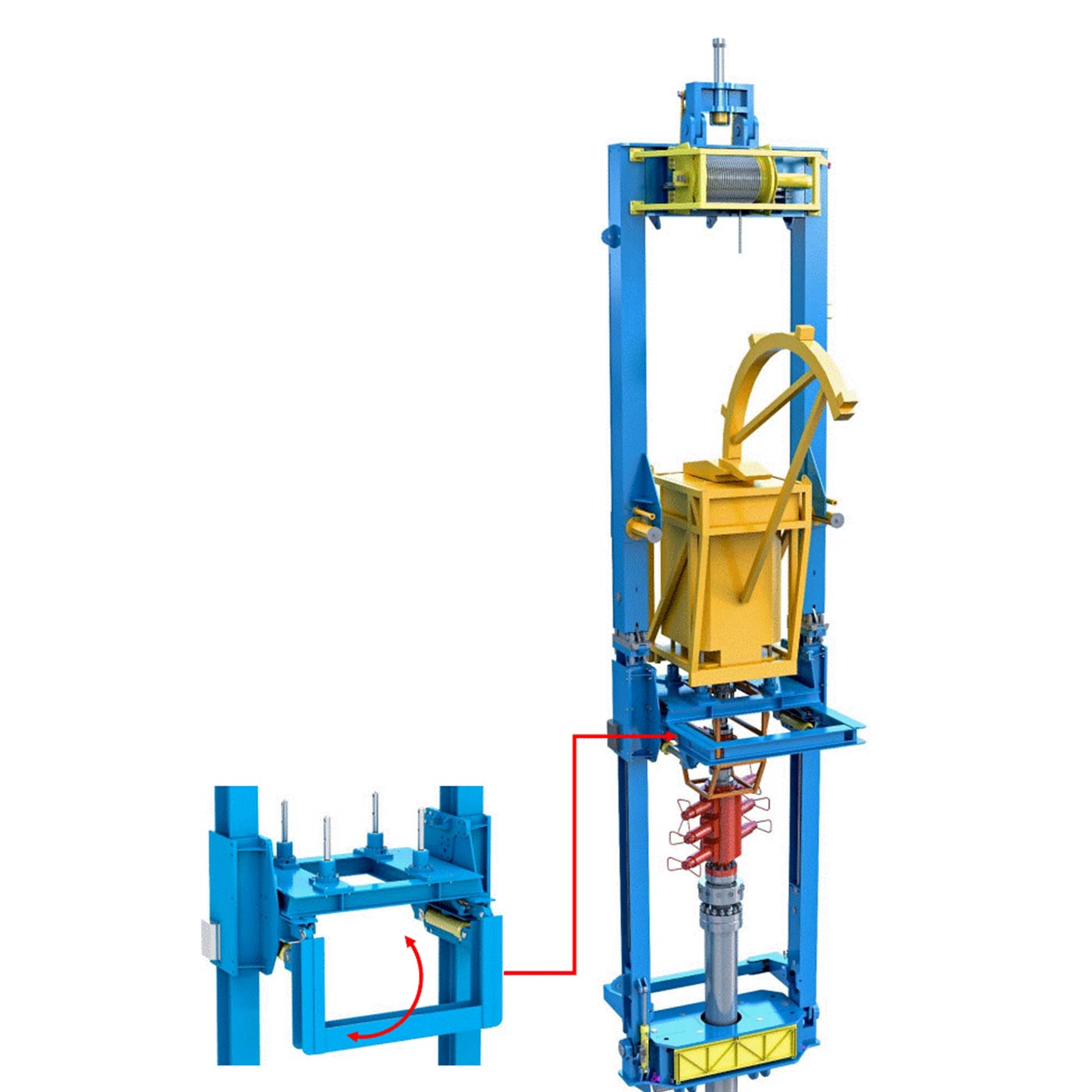 Lift frame